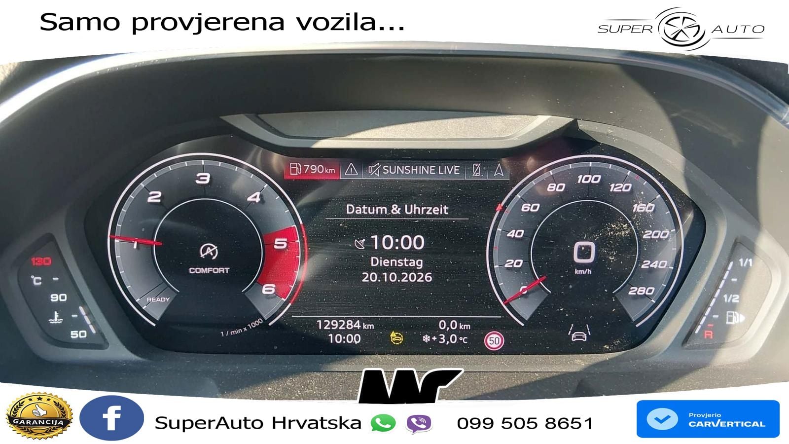 Audi Q3 Sportback 35 TDI (150 KS) LED+GR SJED+ACC