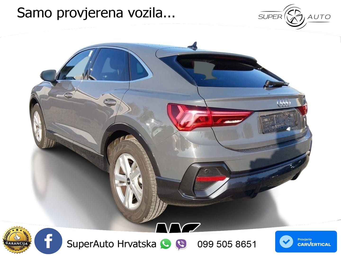 Audi Q3 Sportback 35 TDI (150 KS) LED+GR SJED+ACC