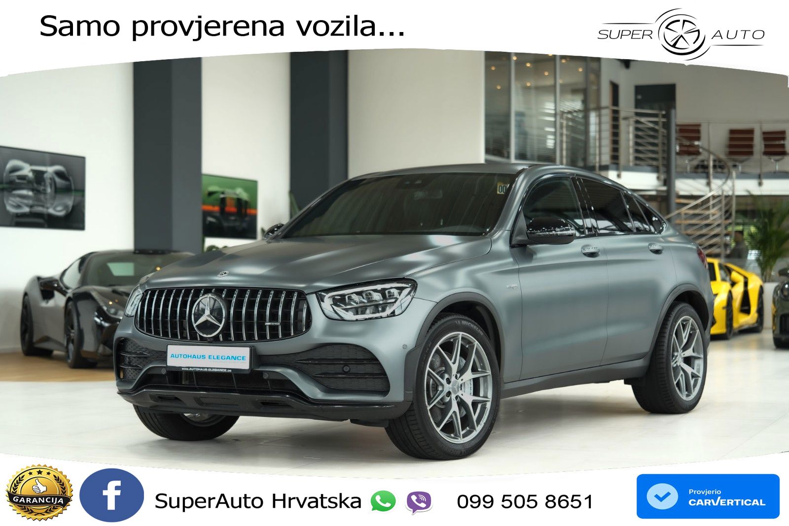 Mercedes GLC Coupe AMG 43 V6 (390 KS) 4MATIC TCT