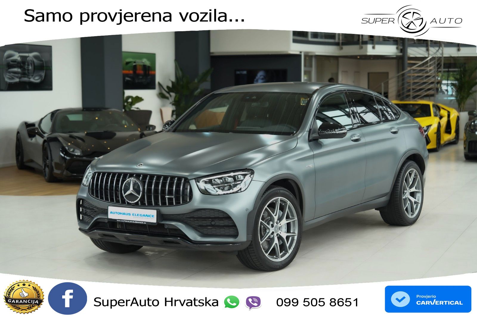Mercedes GLC Coupe AMG 43 V6 (390 KS) 4MATIC TCT
