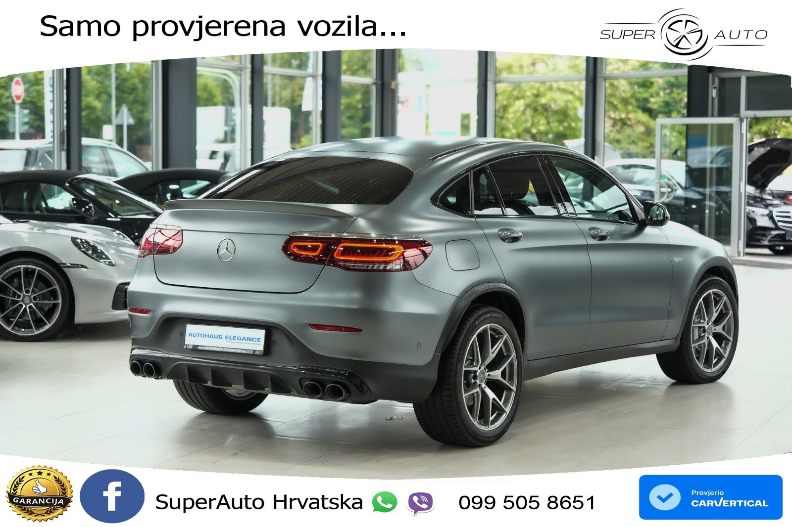 Mercedes GLC Coupe AMG 43 V6 (390 KS) 4MATIC TCT