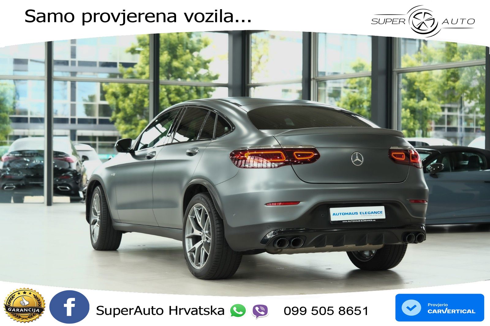Mercedes GLC Coupe AMG 43 V6 (390 KS) 4MATIC TCT