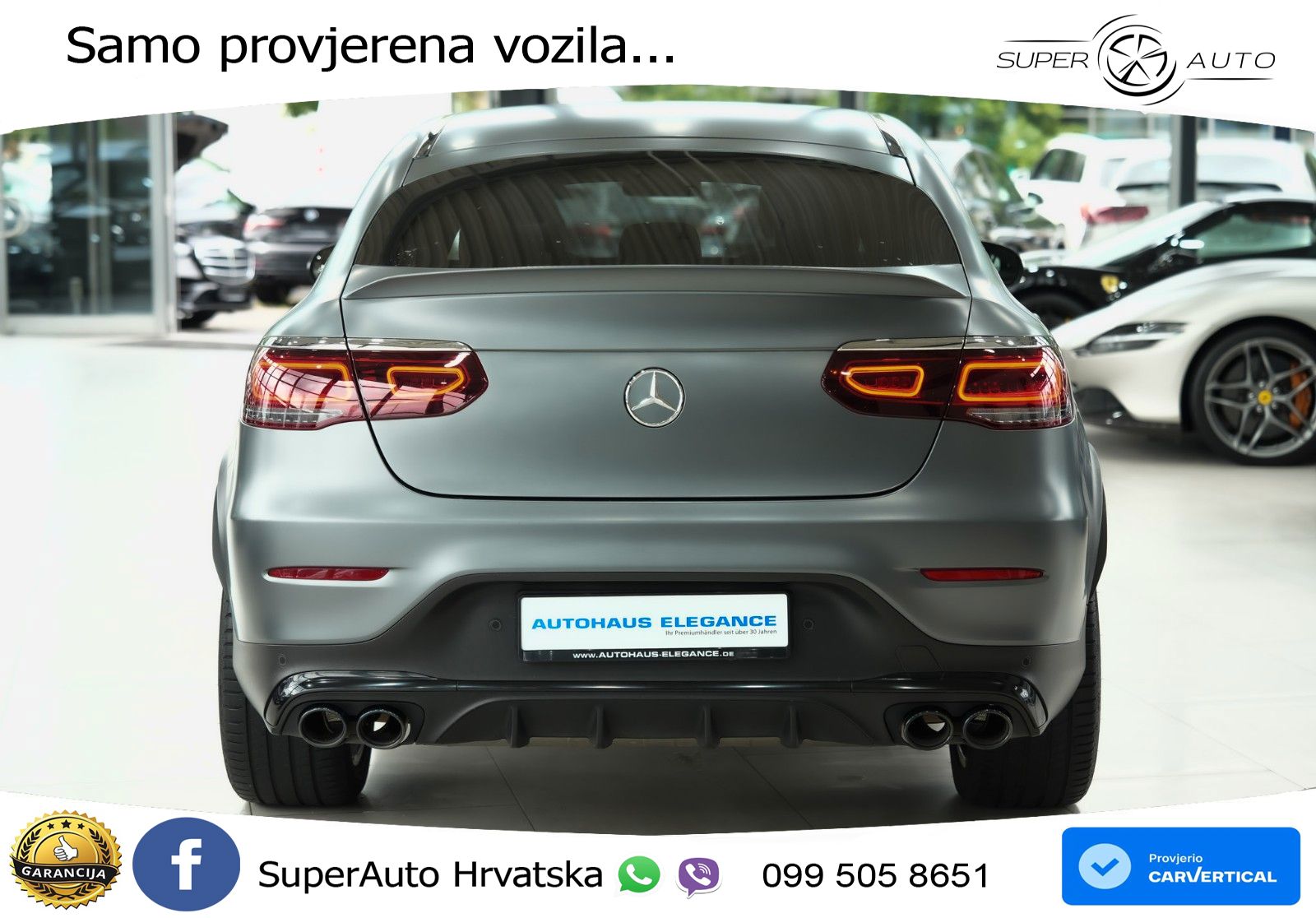 Mercedes GLC Coupe AMG 43 V6 (390 KS) 4MATIC TCT