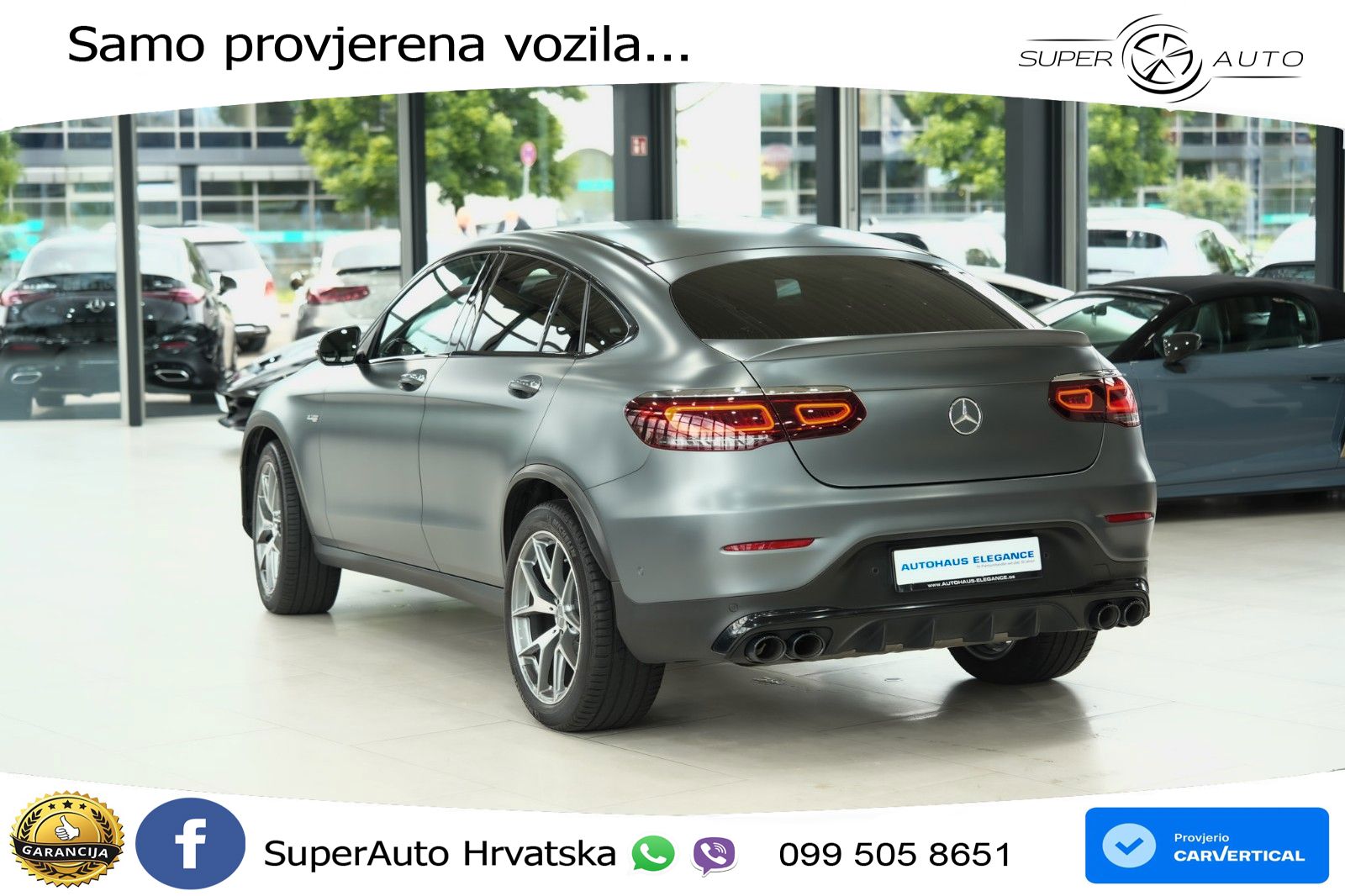 Mercedes GLC Coupe AMG 43 V6 (390 KS) 4MATIC TCT
