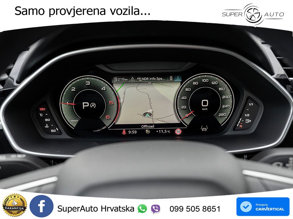 Audi Q3 40 TDI (200 KS) quattro S tronic LED+GR SJED+ACC