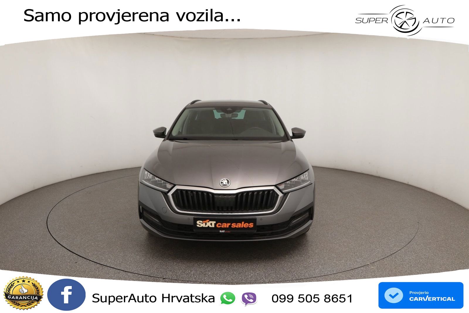 Škoda Octavia Combi 2.0 TDI (150 KS) DSG LED+GR SJED+ACC