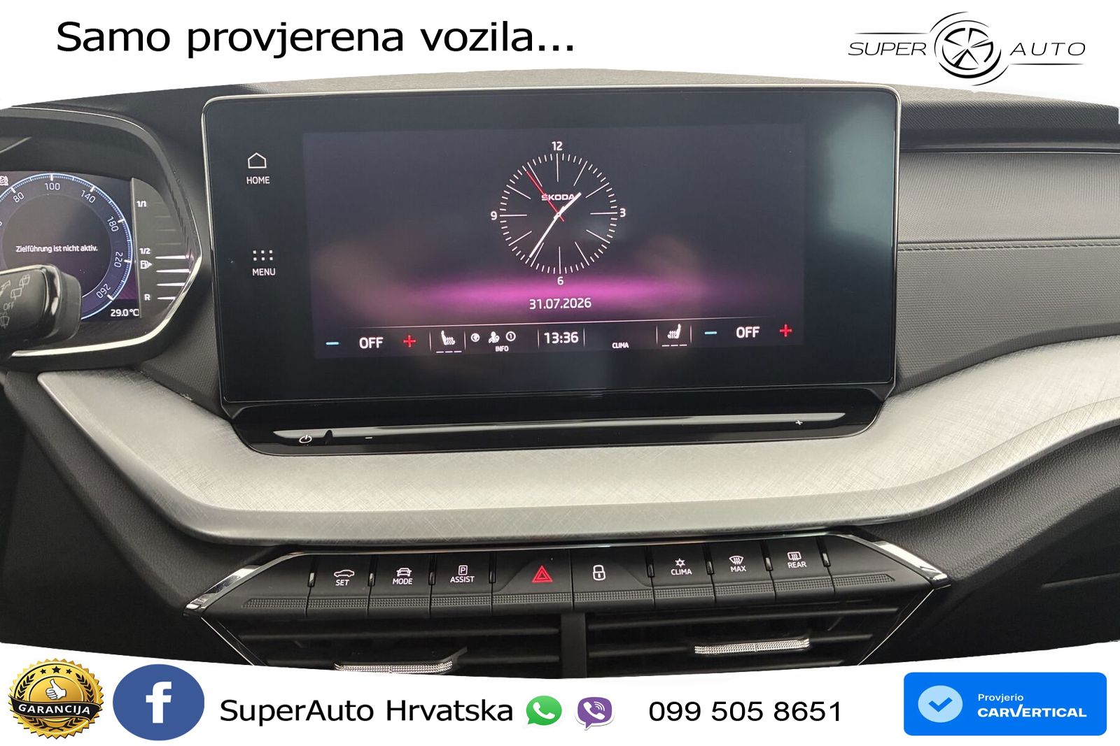 Škoda Octavia Combi 2.0 TDI (150 KS) DSG LED+GR SJED+ACC
