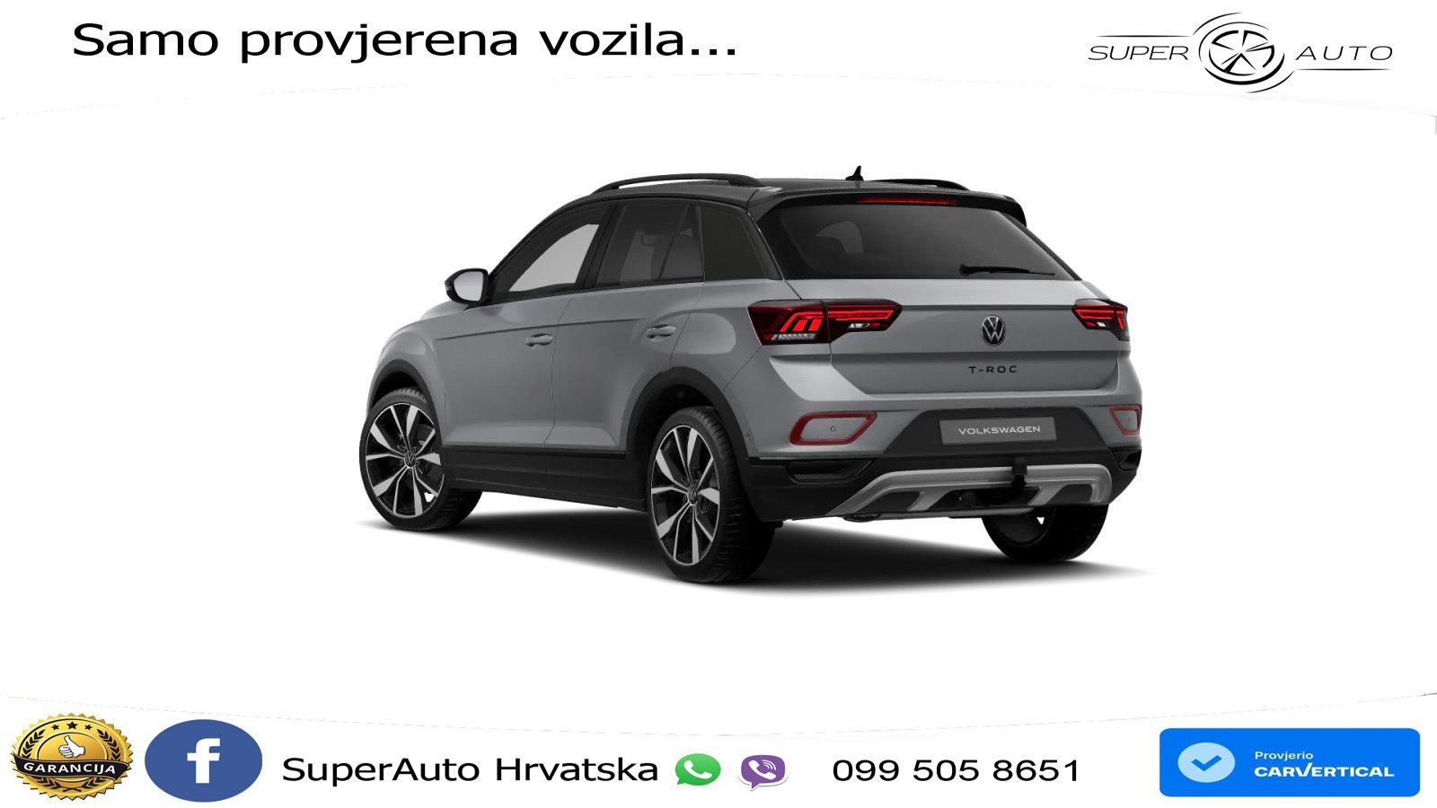 Volkswagen T-Roc 2.0 TDI (150 KS) DSG LED+GR SJED+ACC