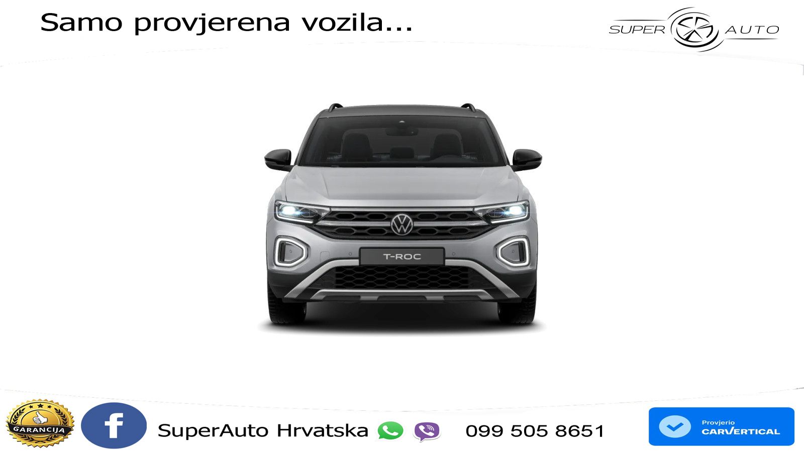 Volkswagen T-Roc 2.0 TDI (150 KS) DSG LED+GR SJED+ACC