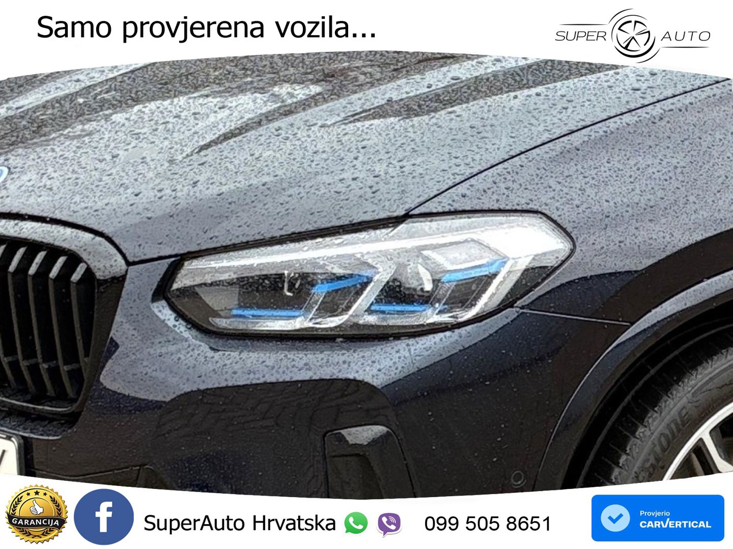 BMW X3 30e xDrive Steptronic M Sport LED+GR SJED+ACC