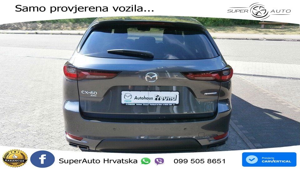 Mazda CX-60 3.3 e-Skyactiv D (254 KS) AWD Automatic MATRIX+GR SJED+KAM