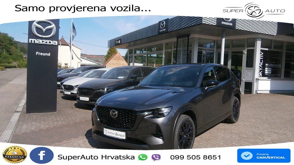 Mazda CX-60 3.3 e-Skyactiv D (254 KS) AWD Automatic MATRIX+GR SJED+KAM