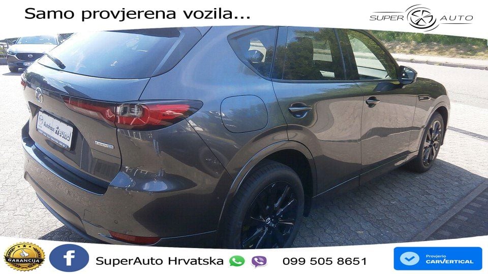 Mazda CX-60 3.3 e-Skyactiv D (254 KS) AWD Automatic MATRIX+GR SJED+KAM