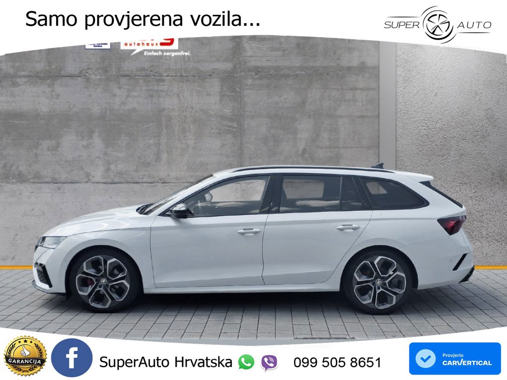 Škoda Octavia Combi RS 2.0 TDI (200 KS) DSG LED+GR SJED+ACC