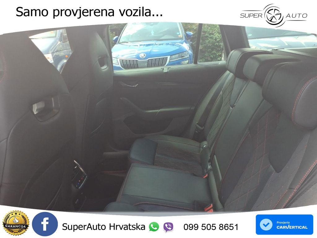 Škoda Octavia Combi RS 2.0 TDI (200 KS) DSG LED+GR SJED+ACC