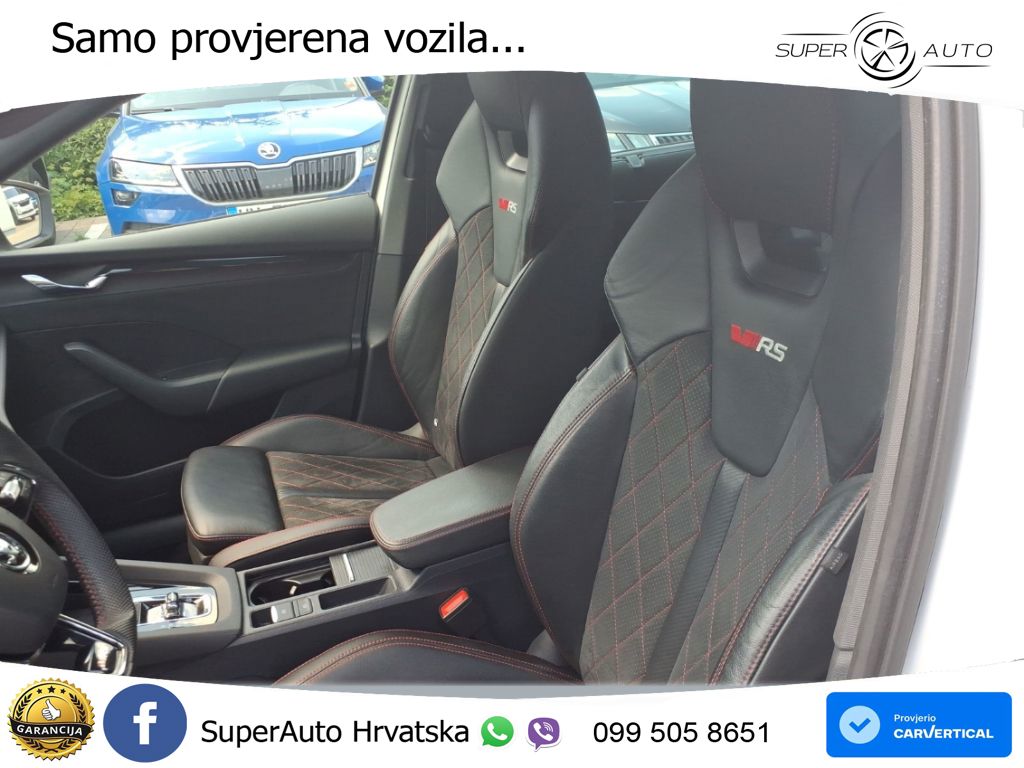 Škoda Octavia Combi RS 2.0 TDI (200 KS) DSG LED+GR SJED+ACC