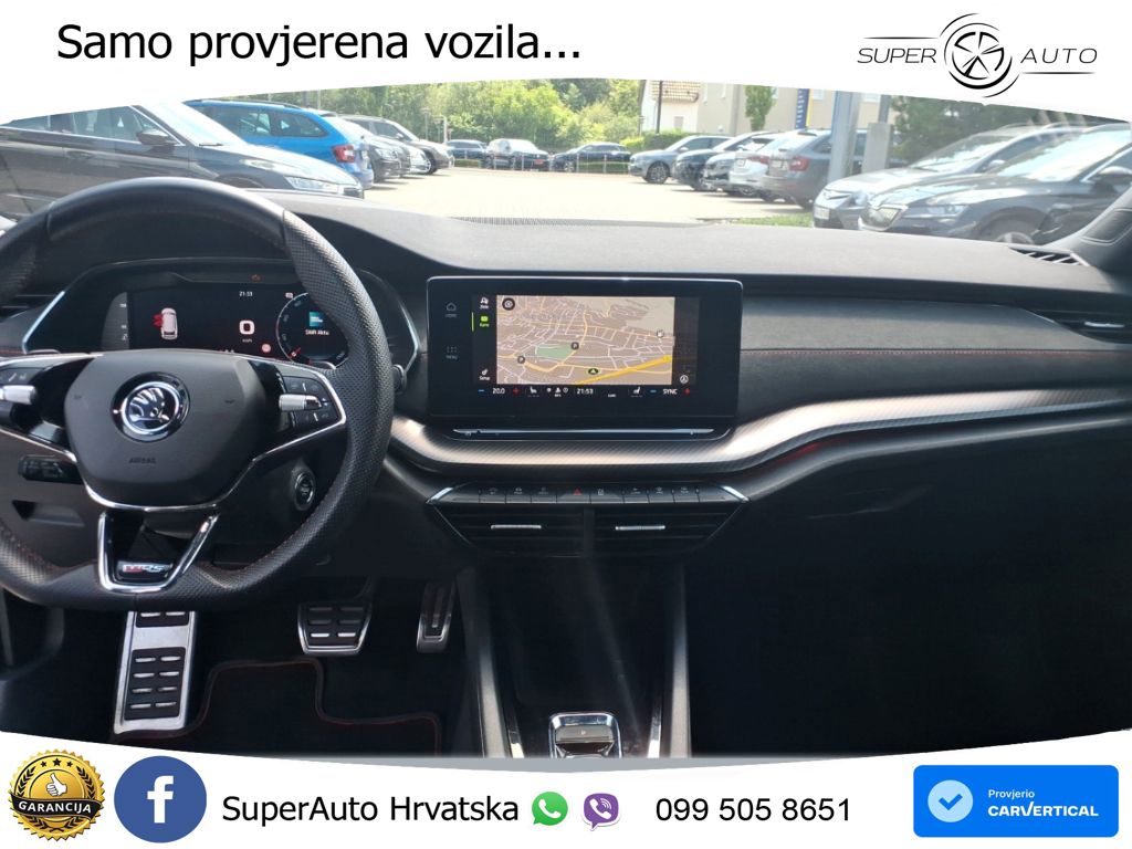 Škoda Octavia Combi RS 2.0 TDI (200 KS) DSG LED+GR SJED+ACC