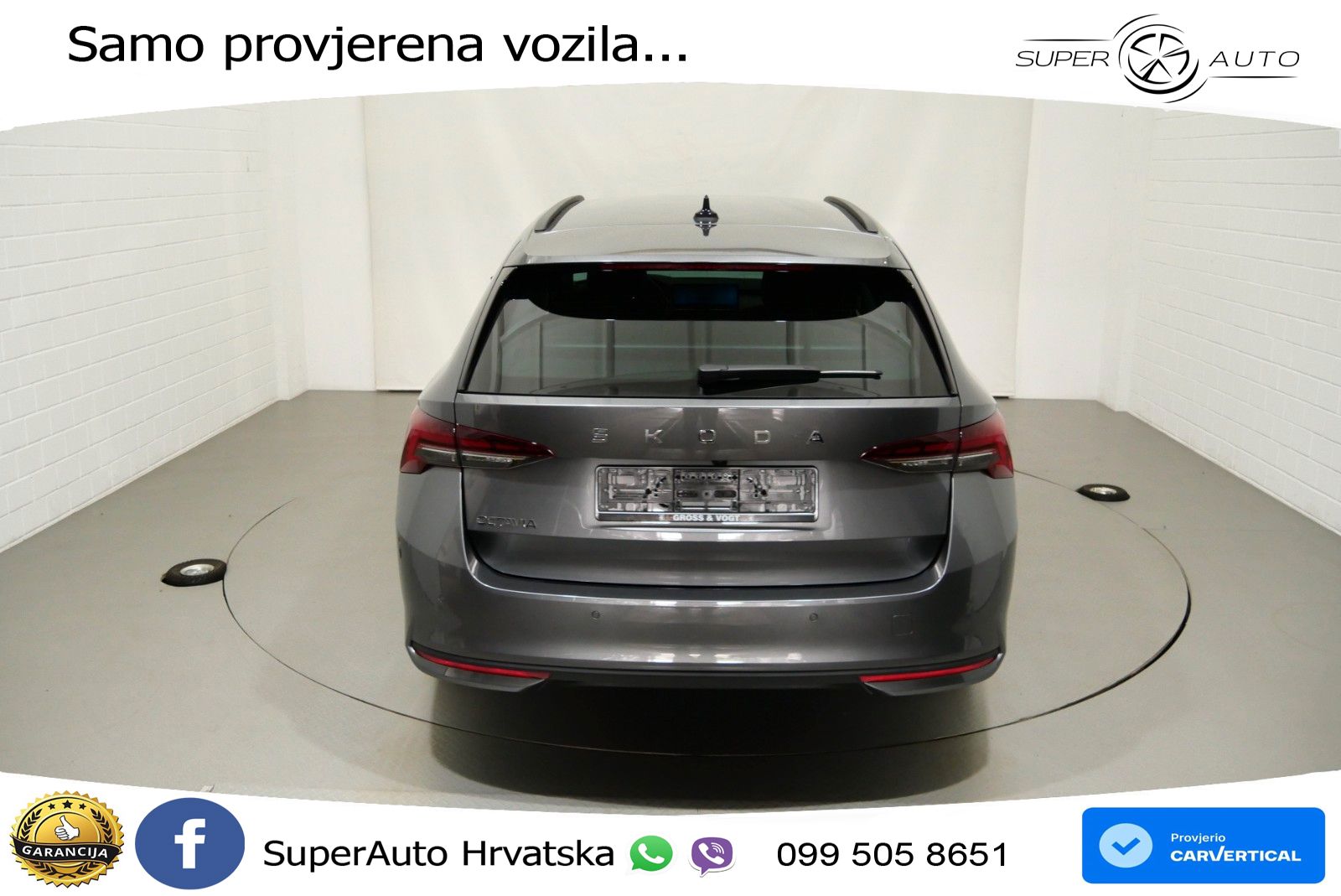 Škoda Octavia Combi 2.0 TDI (150 KS) DSG LED+GR SJED+ACC