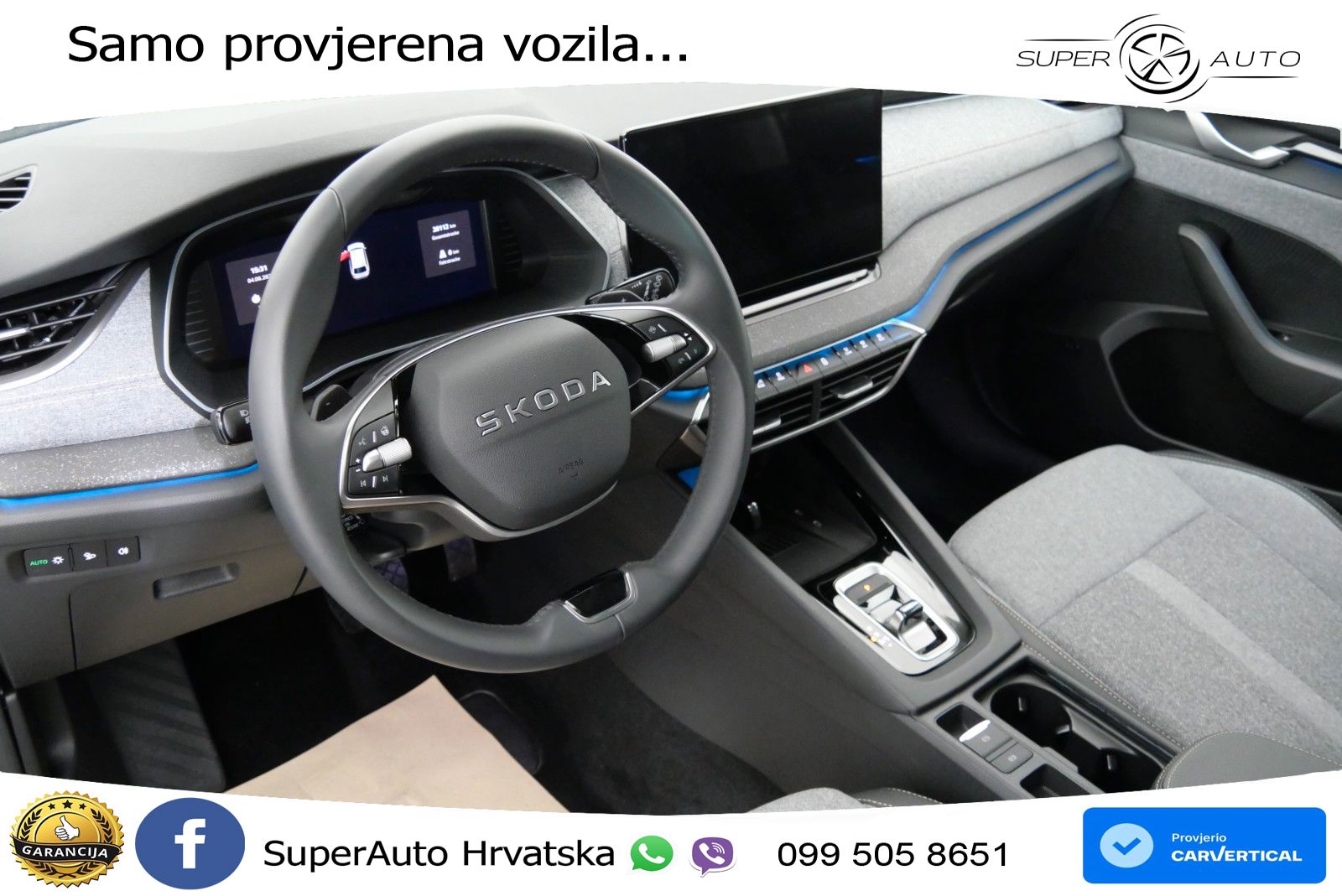 Škoda Octavia Combi 2.0 TDI (150 KS) DSG LED+GR SJED+ACC