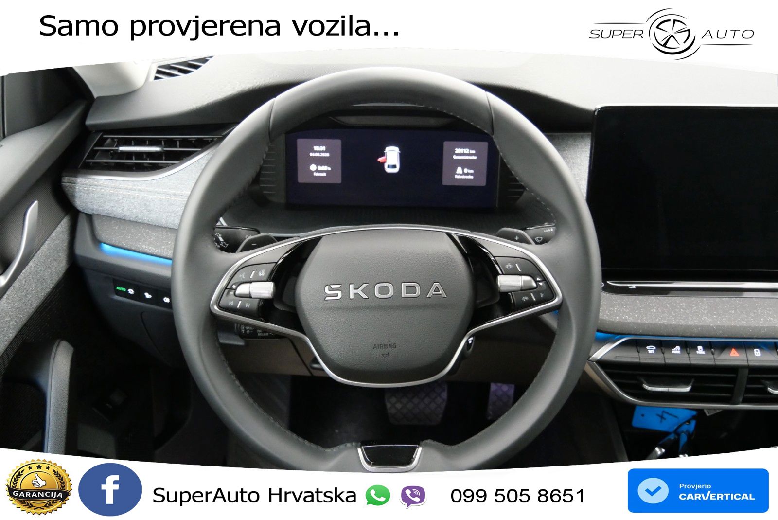 Škoda Octavia Combi 2.0 TDI (150 KS) DSG LED+GR SJED+ACC