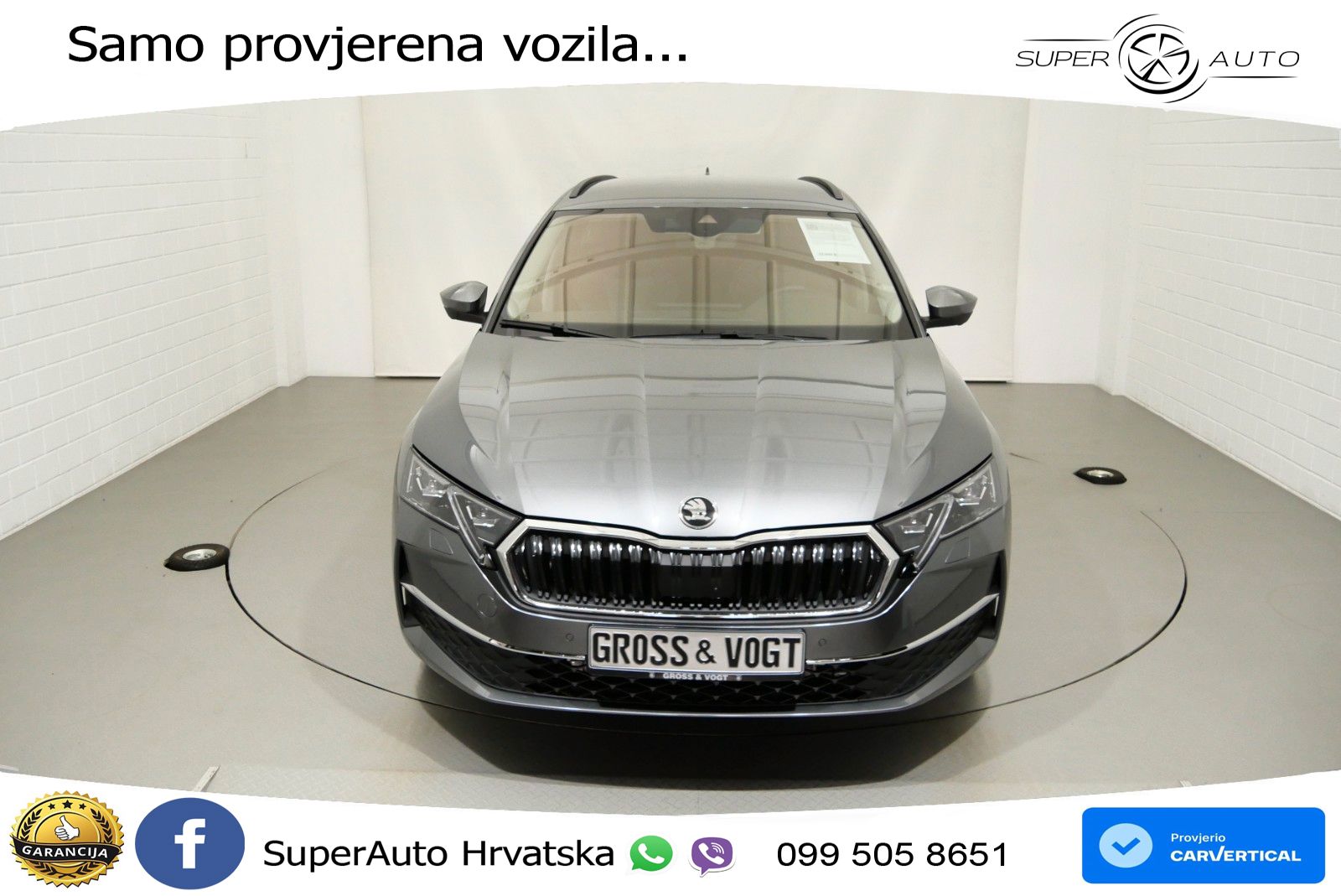 Škoda Octavia Combi 2.0 TDI (150 KS) DSG LED+GR SJED+ACC