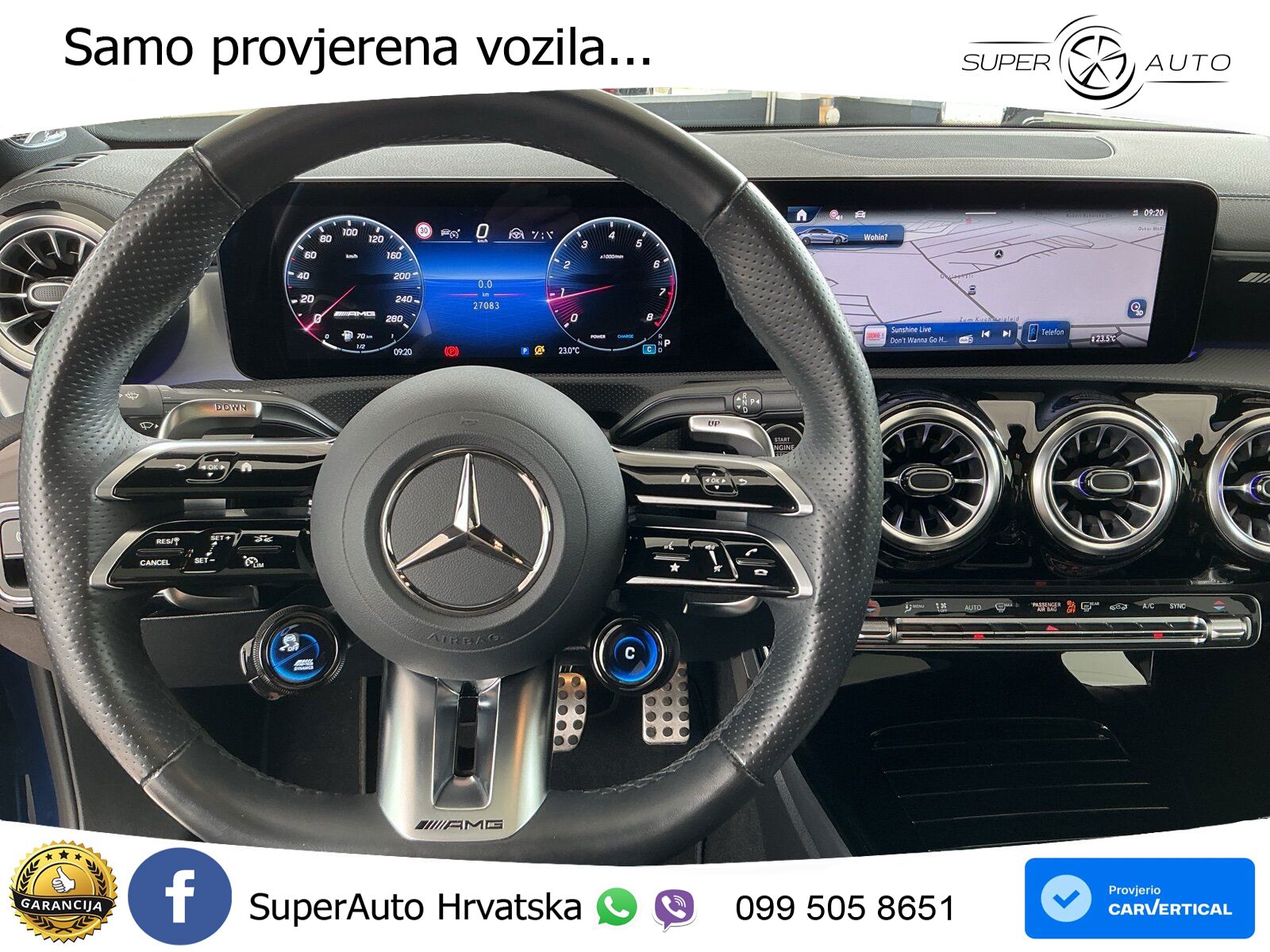 Mercedes-Benz AMG A 35 4MATIC AMG SPEEDSHIFT DCT ACC+HEAD+GR SJED+360+PANO