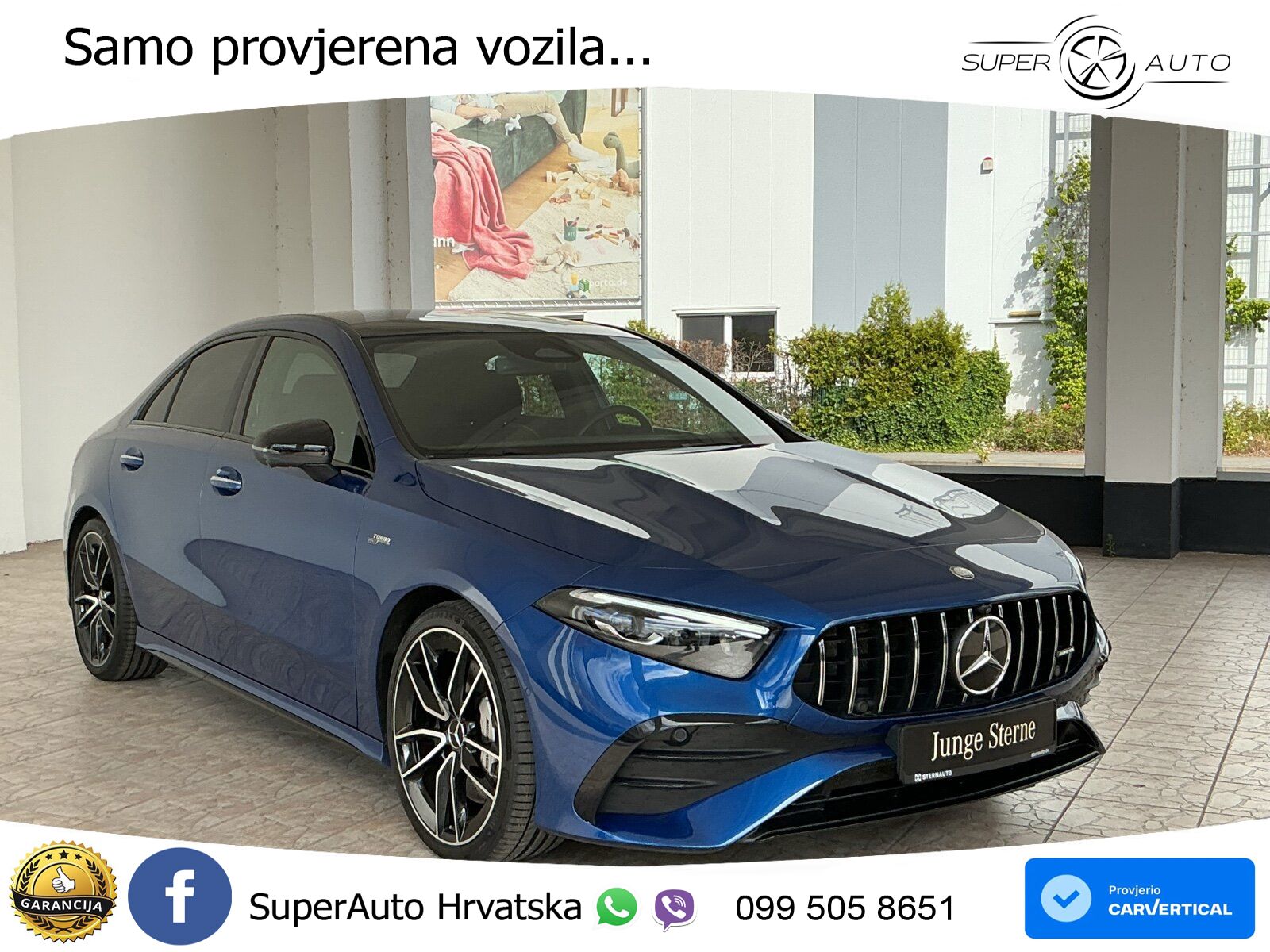 Mercedes-Benz AMG A 35 4MATIC AMG SPEEDSHIFT DCT ACC+HEAD+GR SJED+360+PANO