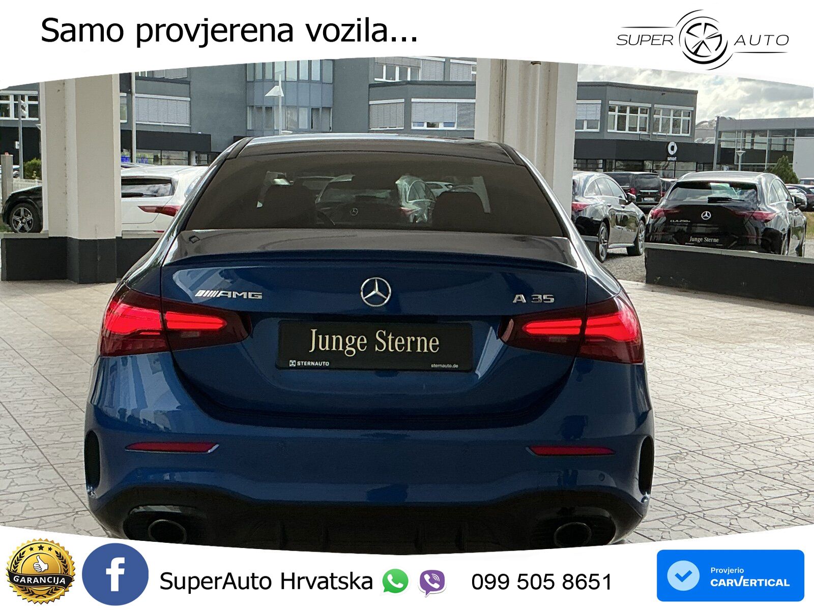 Mercedes-Benz AMG A 35 4MATIC AMG SPEEDSHIFT DCT ACC+HEAD+GR SJED+360+PANO