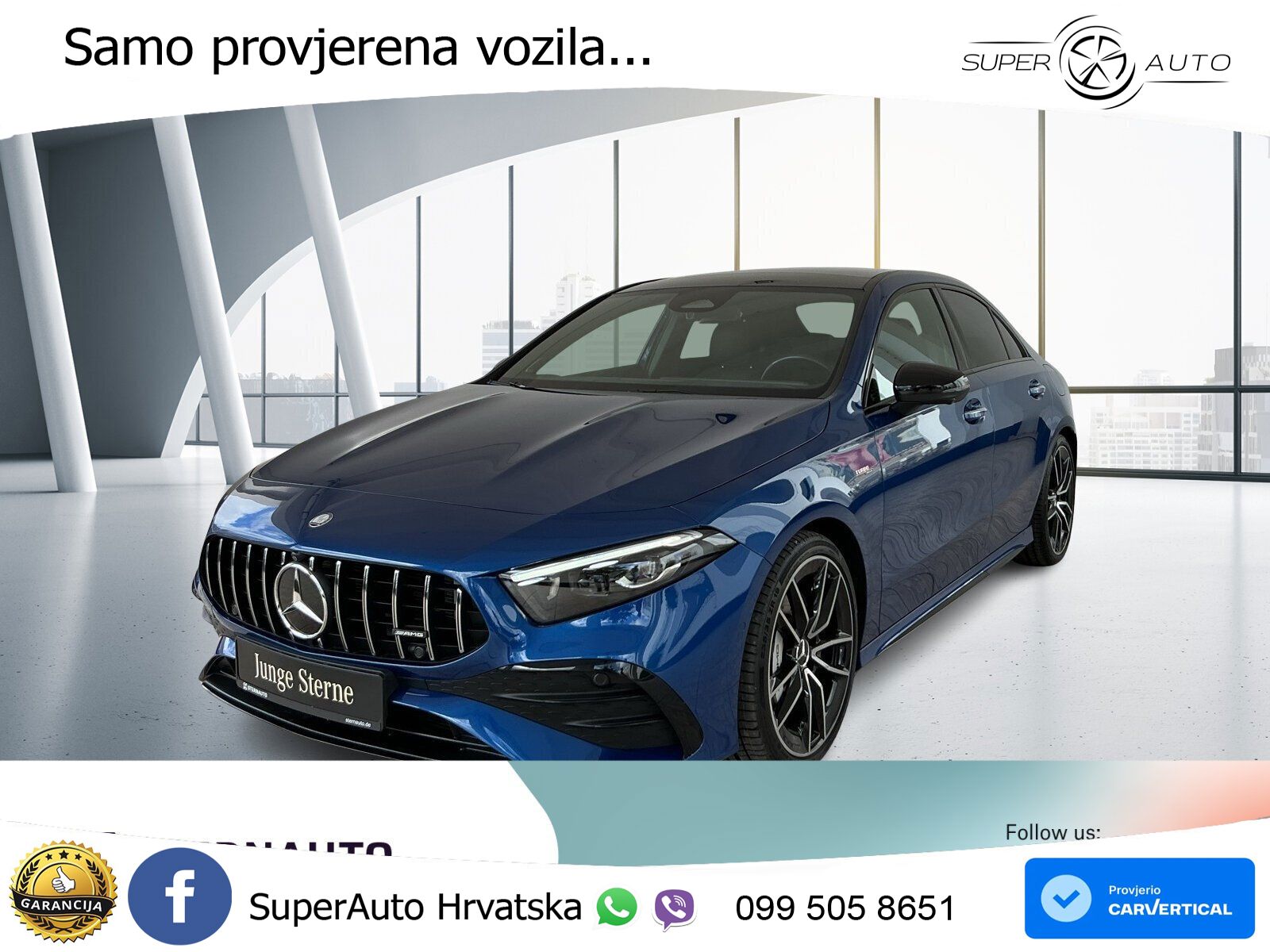 Mercedes-Benz AMG A 35 4MATIC AMG SPEEDSHIFT DCT ACC+HEAD+GR SJED+360+PANO