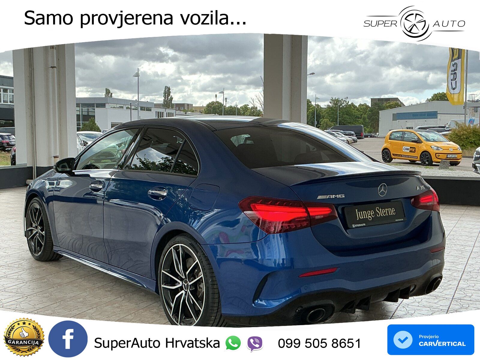 Mercedes-Benz AMG A 35 4MATIC AMG SPEEDSHIFT DCT ACC+HEAD+GR SJED+360+PANO