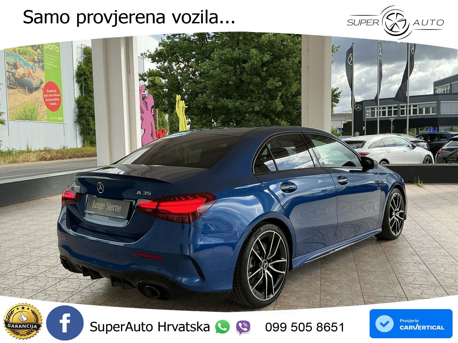 Mercedes-Benz AMG A 35 4MATIC AMG SPEEDSHIFT DCT ACC+HEAD+GR SJED+360+PANO