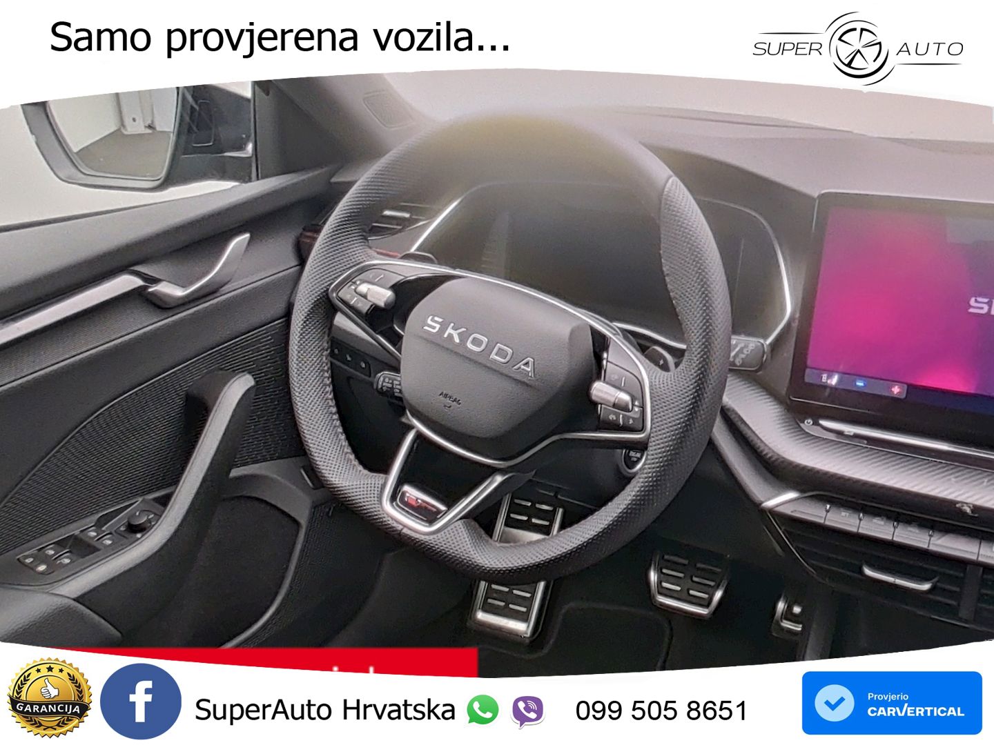 Škoda Octavia Combi RS 2.0 TSI (265 KS) DSG ACC+HEAD+GR SJED+360+PANO