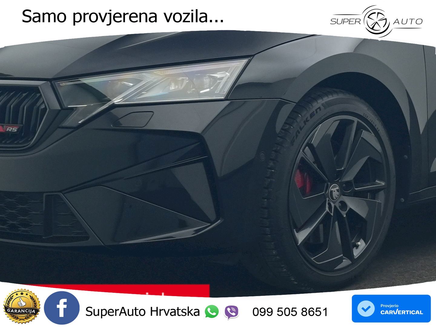 Škoda Octavia Combi RS 2.0 TSI (265 KS) DSG ACC+HEAD+GR SJED+360+PANO