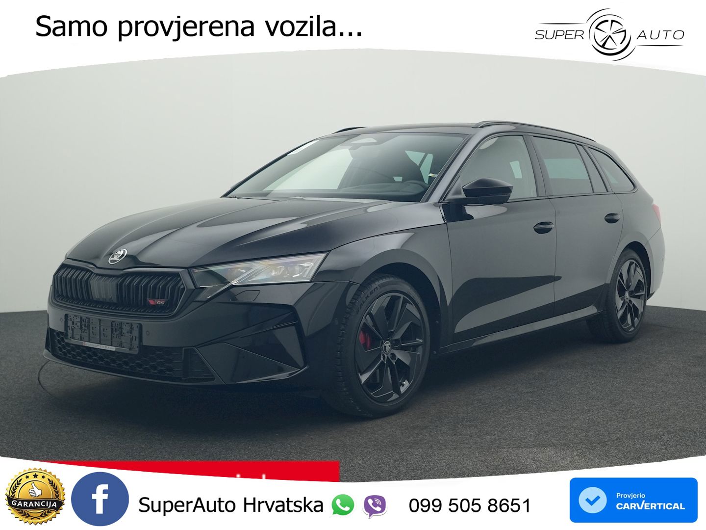Škoda Octavia Combi RS 2.0 TSI (265 KS) DSG ACC+HEAD+GR SJED+360+PANO