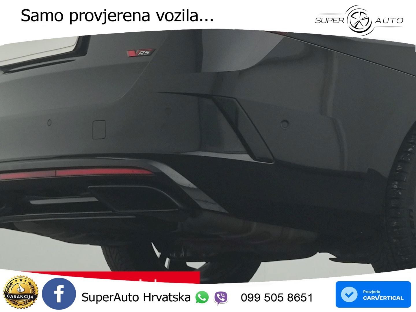 Škoda Octavia Combi RS 2.0 TSI (265 KS) DSG ACC+HEAD+GR SJED+360+PANO