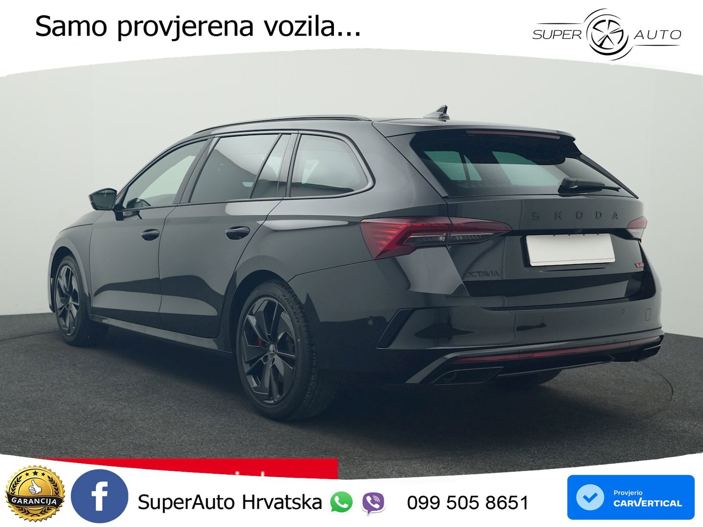 Škoda Octavia Combi RS 2.0 TSI (265 KS) DSG ACC+HEAD+GR SJED+360+PANO