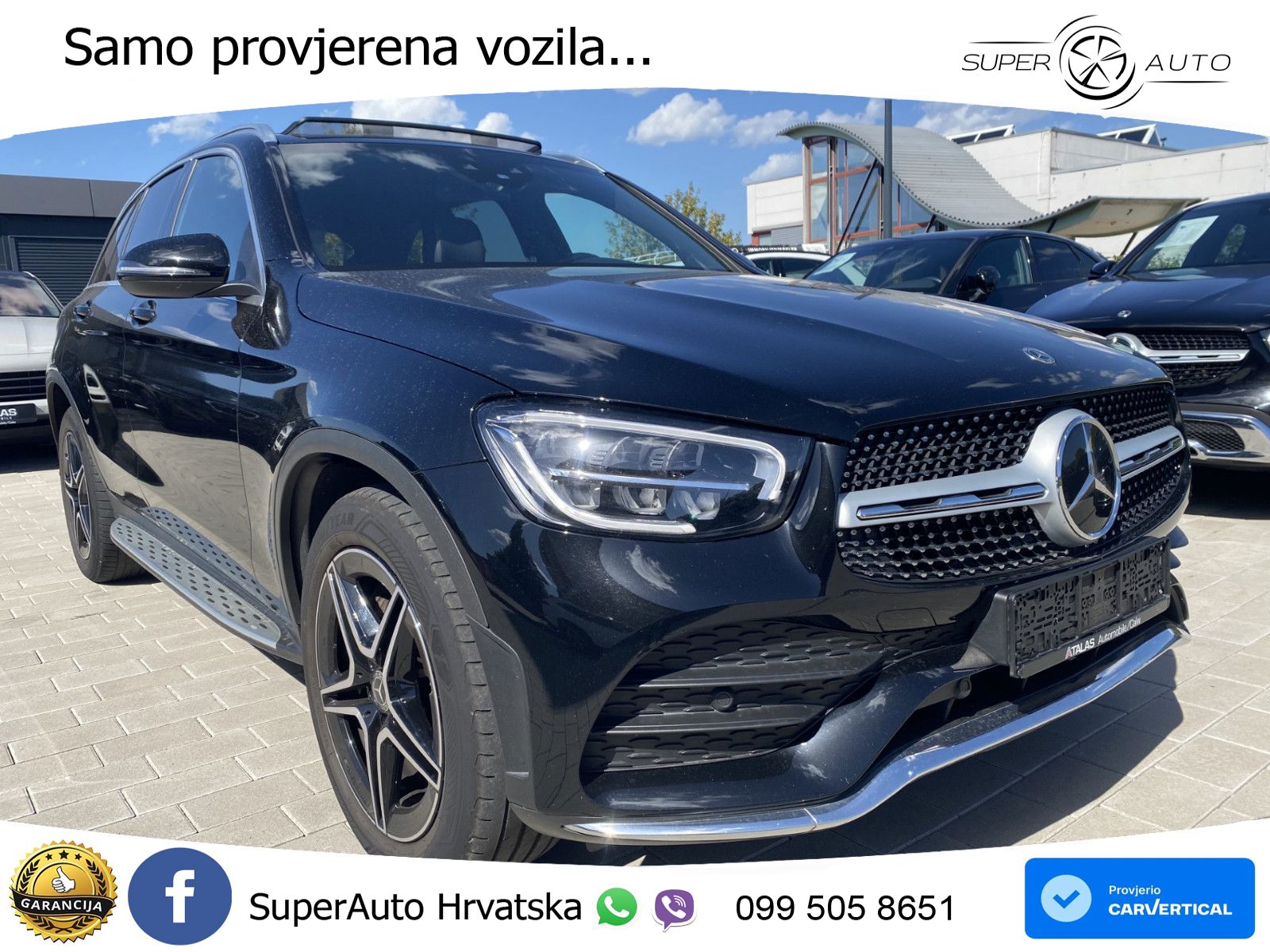 Mercedes GLC 220d (194 KS) 4MATIC G-TRONIC AMG LED+GR SJED+ACC
