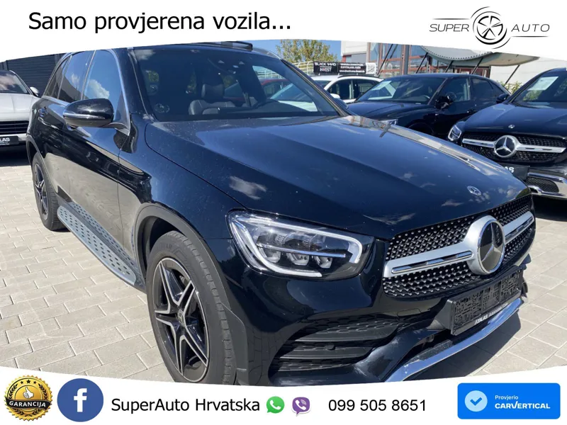 Mercedes GLC 220d (194 KS) 4MATIC G-TRONIC AMG LED+GR SJED+ACC