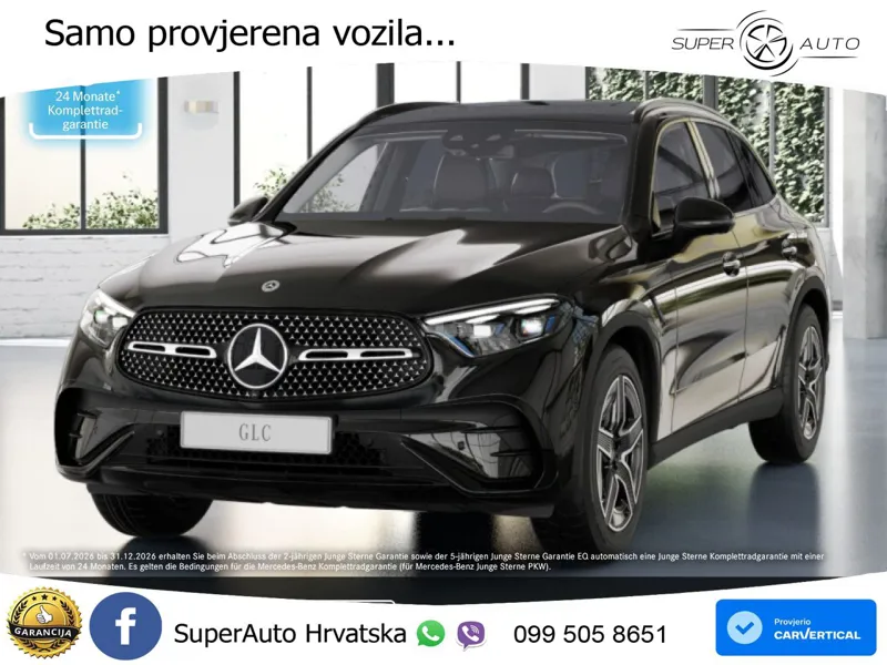 Mercedes GLC 220d (197 KS) 4MATIC 9G-TRONIC AMG LED+GR SJED+ACC