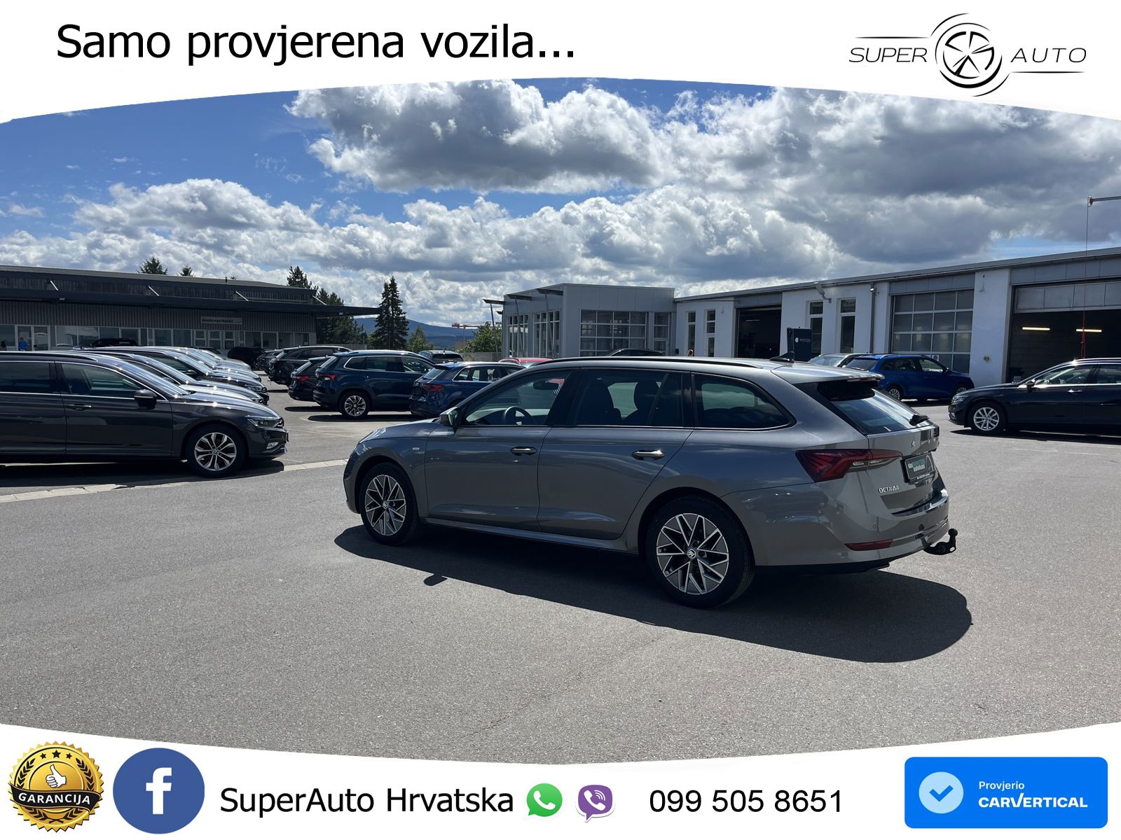 Škoda Octavia Combi 2.0 TDI (150 KS) 4x4 DSG LED+GR SJED+ACC