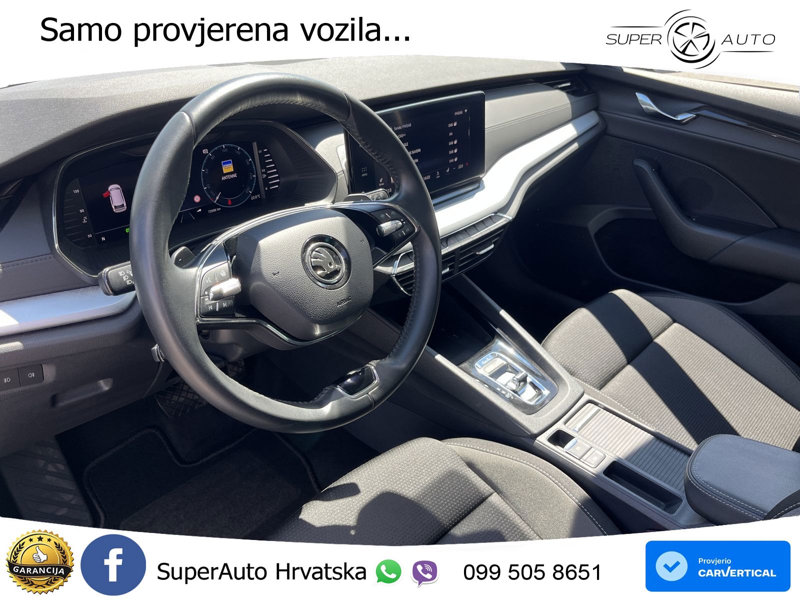 Škoda Octavia Combi 2.0 TDI (150 KS) 4x4 DSG LED+GR SJED+ACC