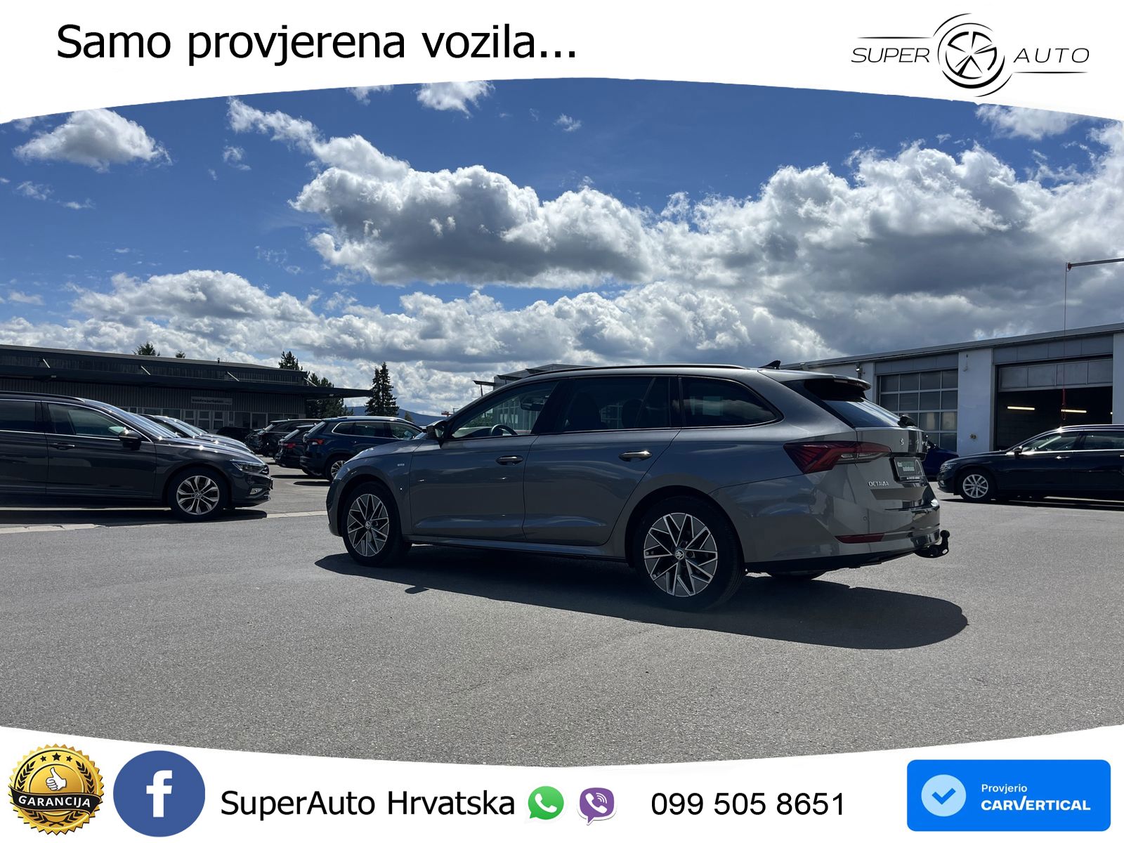 Škoda Octavia Combi 2.0 TDI (150 KS) 4x4 DSG LED+GR SJED+ACC
