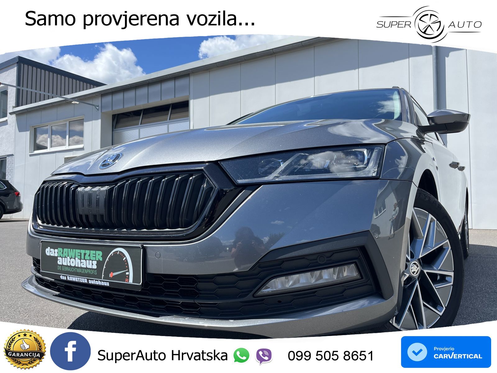 Škoda Octavia Combi 2.0 TDI (150 KS) 4x4 DSG LED+GR SJED+ACC