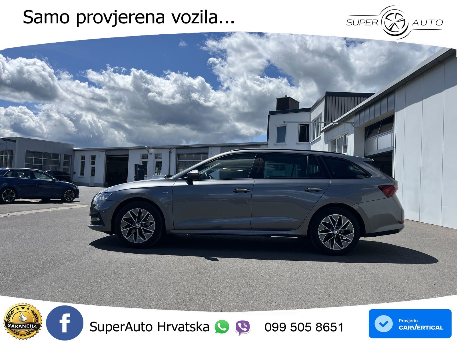 Škoda Octavia Combi 2.0 TDI (150 KS) 4x4 DSG LED+GR SJED+ACC