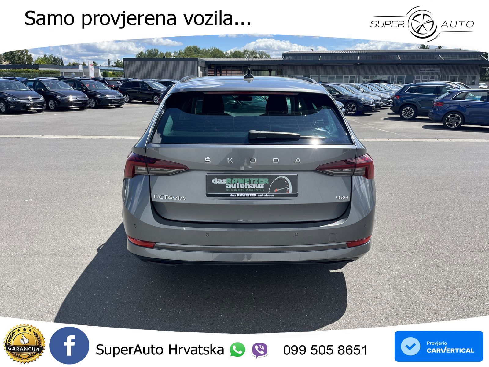 Škoda Octavia Combi 2.0 TDI (150 KS) 4x4 DSG LED+GR SJED+ACC