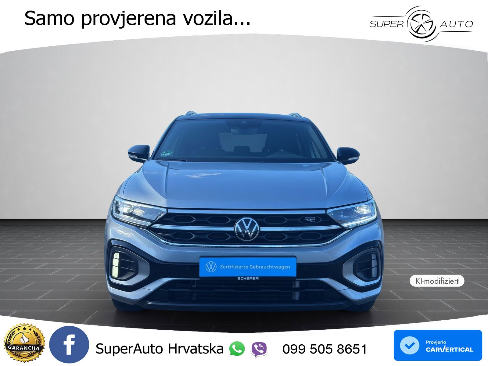 Volkswagen T-Roc 1.5 TSI (150 KS) DSG R-Line LED+GR SJED+ACC