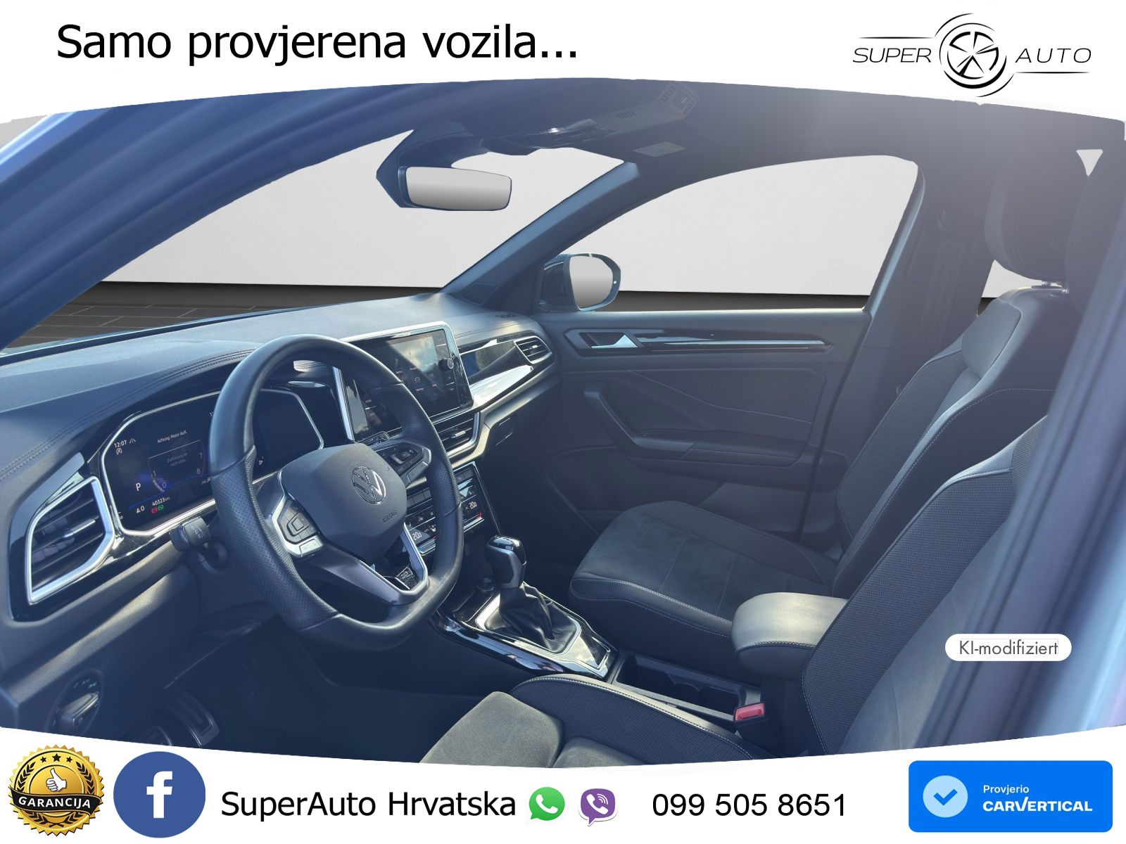 Volkswagen T-Roc 1.5 TSI (150 KS) DSG R-Line LED+GR SJED+ACC