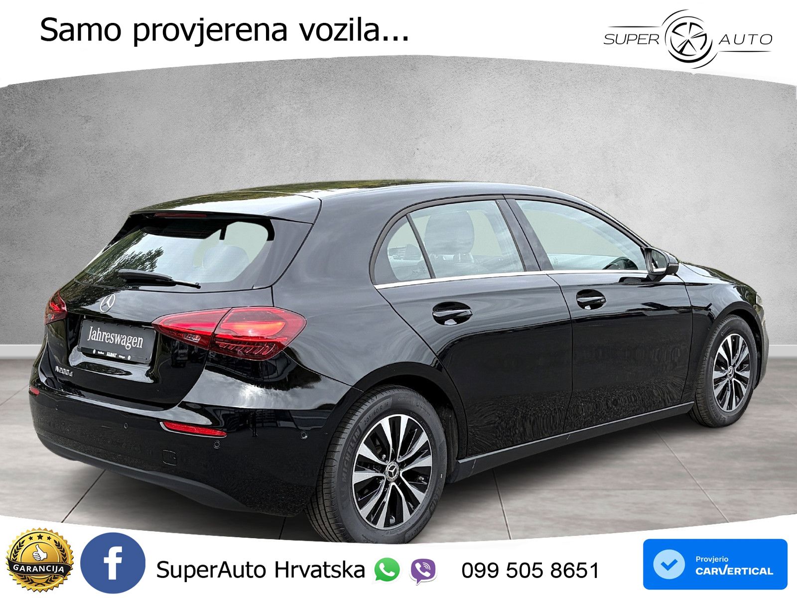 Mercedes-Benz A 200d 8G-DCT LED+GR SJED+ACC