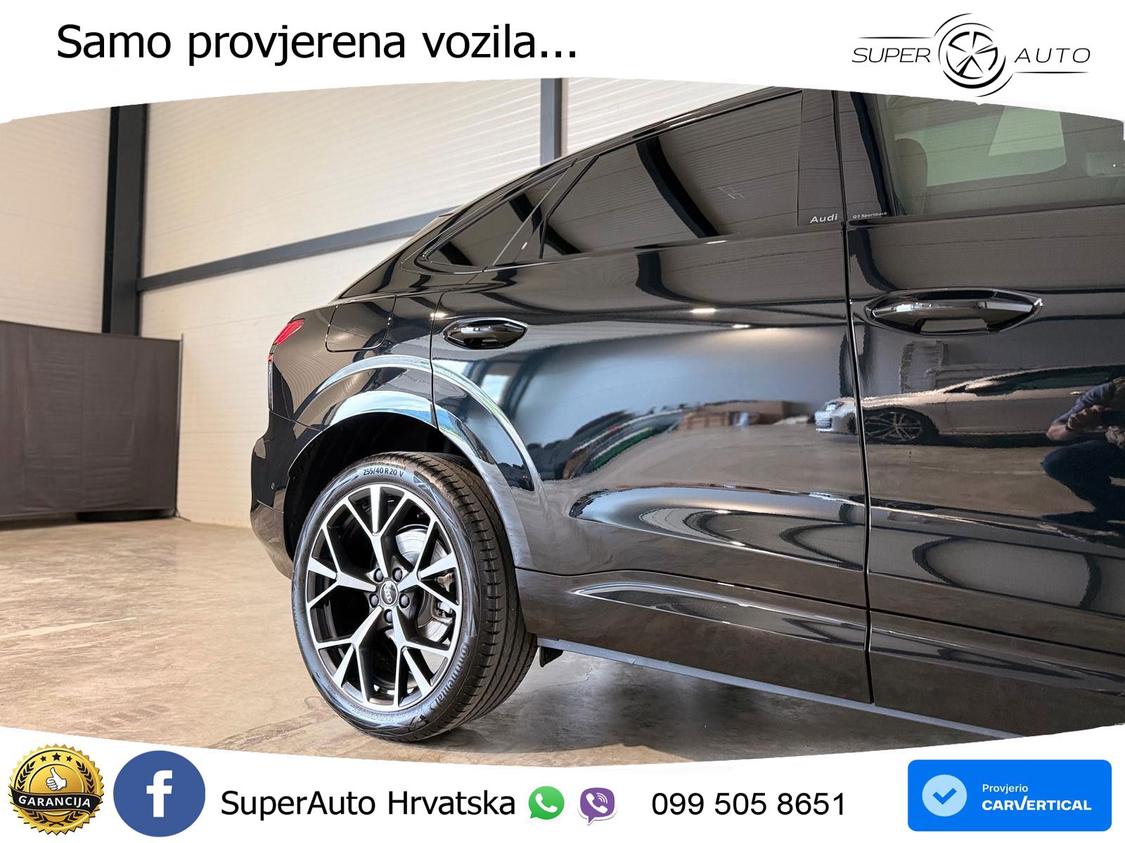 Audi Q3 Sportback 2.0 TDI (193 KS) quattro S tronic LED+GR SJED+ACC