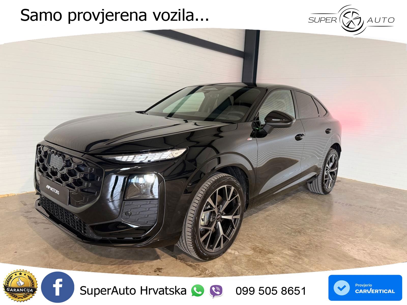 Audi Q3 Sportback 2.0 TDI (193 KS) quattro S tronic LED+GR SJED+ACC